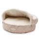 HARLEY & CHO (Harley And Cho) Cover the Plank bed with a hood gunny + fur for dogs and cats