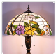 Tiffany Table Lamp,Bedside Lamp, Stained Glass Shade, Lamp Handmade,Bedside Lamp,Lamp sconced