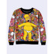 Mens 3D-print sweatshirt - Homer Simpson. Long sleeve. Made in Ukraine.