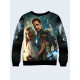 Mens 3D-print sweatshirt - Iron Man. Marvel Comics. Long sleeve. Made in Ukraine.