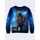 Mens 3D-print sweatshirt - Rocket Marvel. Long sleeve. Made in Ukraine.