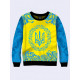 Mens 3D-print sweatshirt - Emblem of Ukraine. Made in Ukraine.