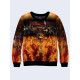 Mens 3D-print sweatshirt - Game Mortal Kombat. Long sleeve. Made in Ukraine.