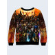 Mens 3D-print sweatshirt - Game Mortal Kombat. Long sleeve. Made in Ukraine.