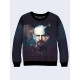 Mens 3D-print sweatshirt - Walter White. Long sleeve. Made in Ukraine.