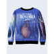 Mens 3D-print sweatshirt - Winter, Totoro. Long sleeve. Made in Ukraine.