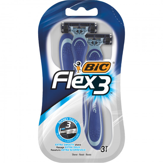 Бритва BIC (Бик) Flex 3 Comfort (Флекс 3 Комфорт) 3 шт