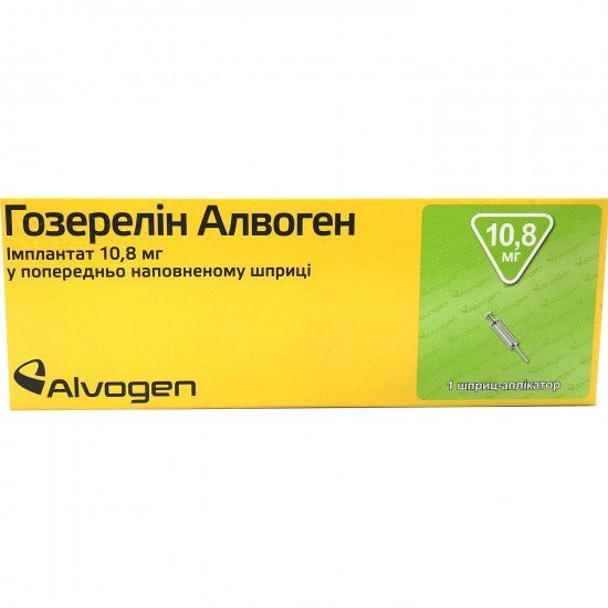 Gozerelin Alvogen imp. 10.8 mg syringe No. 1 ***