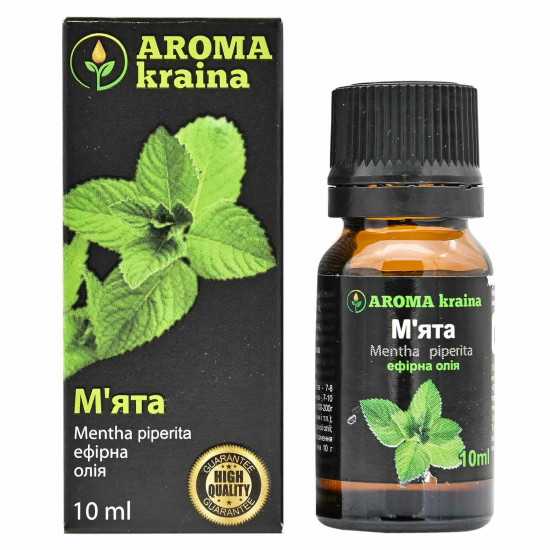 Essential oil AROMA KRAINA (Aroma of a krain) Mint of 10 ml