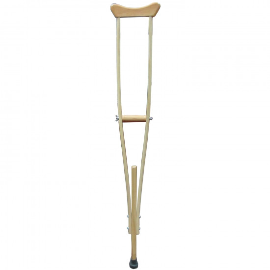 Crutches axillary wooden regulated on height two-rack-mount the size of M couple MED-02-002 MEDOK