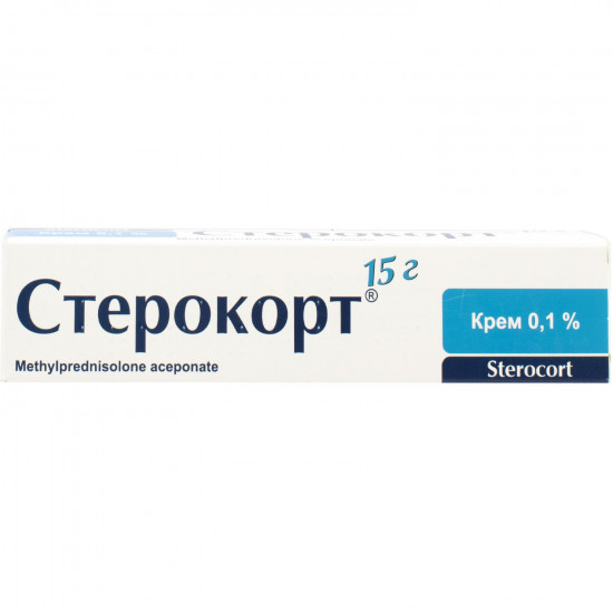 Стерокорт крем 0.1% туба 15г