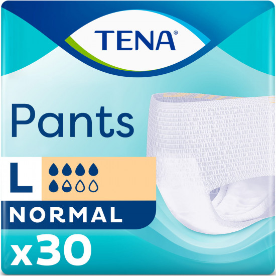 Diapers pants for adult TENA of Pants Normal Large (Normal ladzh) 30 pieces of NEW