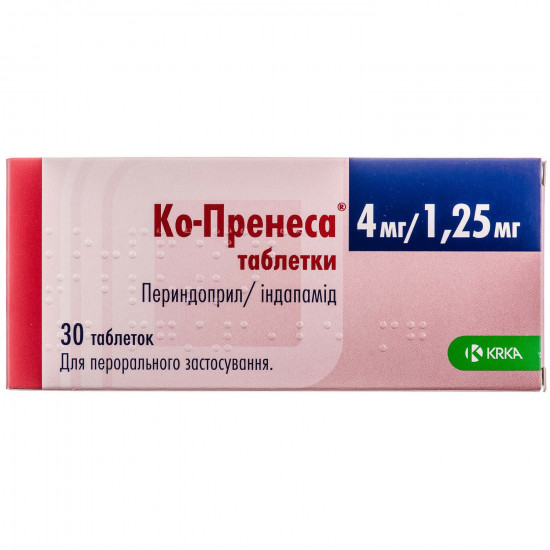 Ko-Prenes of the tab. 4mg/1.25mg No. 30