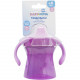 Cup educational with BABY-NOVA handles (Baby it is new) pink 220 ml