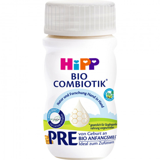 Сумішка молочна дитяча Хіпп Combiotic Pre (Комбіотик Пре) 2371-04 рідка від народження 90 мл