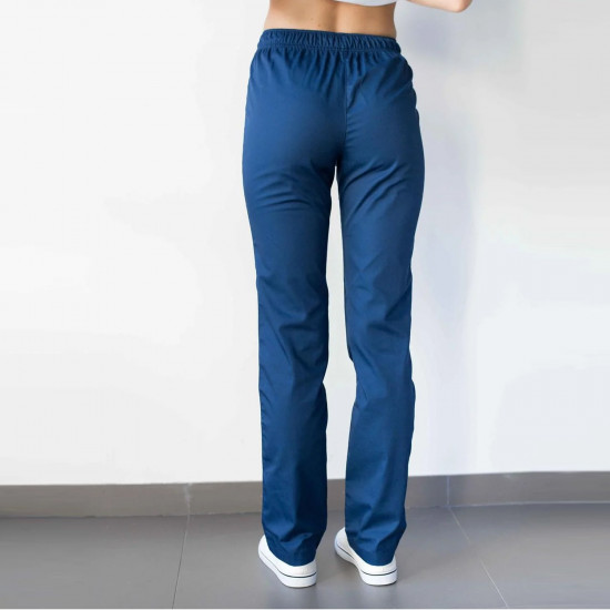 Trousers medical color sapphire women's size 60 + SIZE