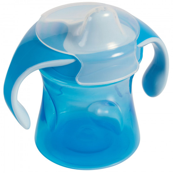 Cup educational with BABY-NOVA handles (Baby it is new) color in assortment of 220 ml