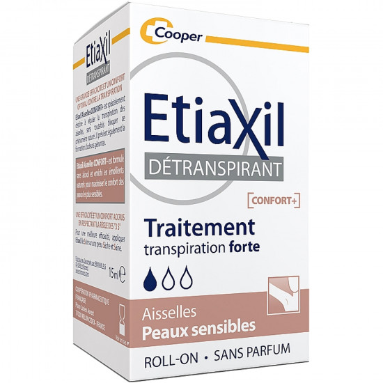 Antiperspirant deodorant ball ETIAXIL Confort + 15 ml