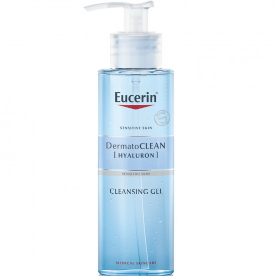 Gel for washing of EUCERIN (Yutserin) cleaning refreshing 200 ml for the normal and combined skin