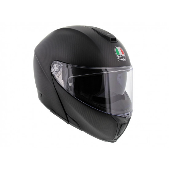 Мотошолом AGV Sportmodular Matt Carbon Black XL