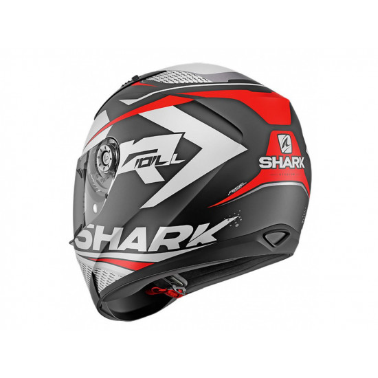 Мотошлем Shark Ridill Stratom Matt Antracite-Black-White L