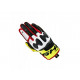 Motorcycle gloves Shima Blaze White-Black-Yellow-Red