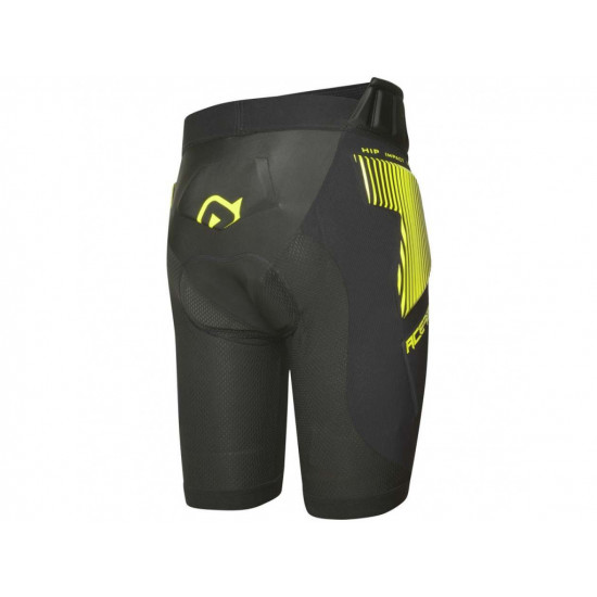 Мотошорти компресійні Acerbis Soft Rush Black-Yellow L