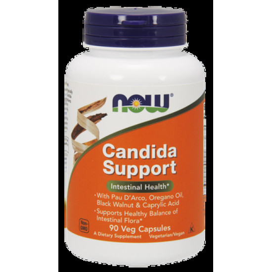 Противокандидное средство, Candida Support, Now Foods, 90 капсул, 05078
 