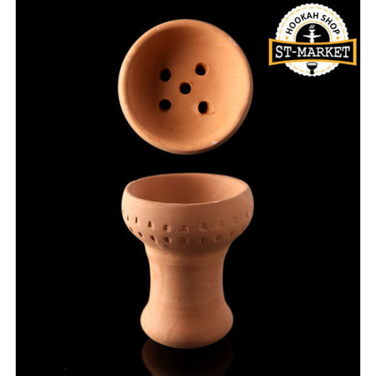 Bowl for a hookah of masta rerracota tobacco head (Kaya Shisha) (Kai Shish)