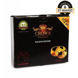 Coconut coal for Crown hookah (under kalaud), 1 kg