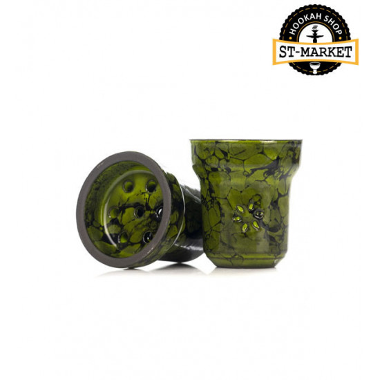 Bowl for Solaris Eva hookah - color green