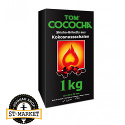 Coal coconut Tom Cococha Green of 1 kg (volume of a kokoch Green of 1 kg)