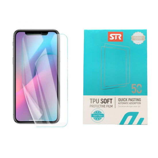 STR Front Full Screen Hydrogel Film for iPhone 6/6S - Transparent