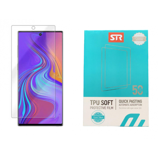 Гідрогелева плівка на екран STR Front Full для Xiaomi Mi Note 10 Pro - Прозора