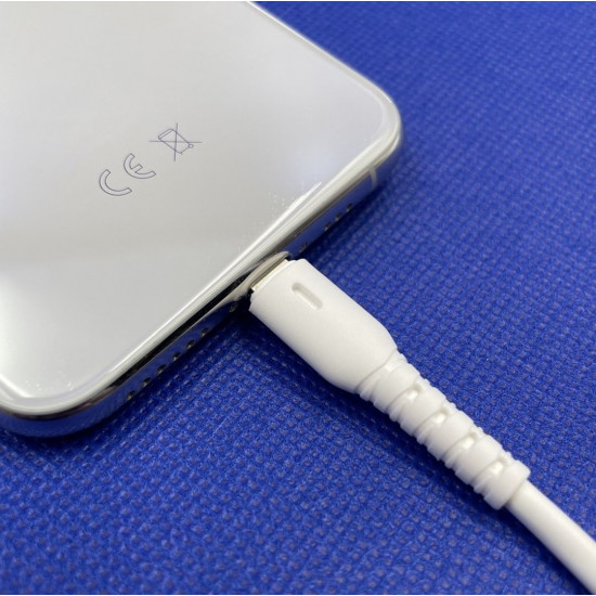 Кабель FONENG X56 (1m) Lightning to USB - White