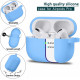 AirPods Pro STR Silicone Case with Carabiner - Blue