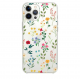 Силіконовий прозорий чохол Oriental Case (Flowers Small 2.0) для iPhone 13