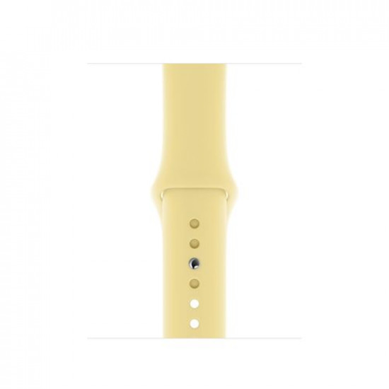 Силіконовий спортивний ремінець STR Sport Band для Apple Watch 42/44/45 mm (M/L) - Lemon Yellow