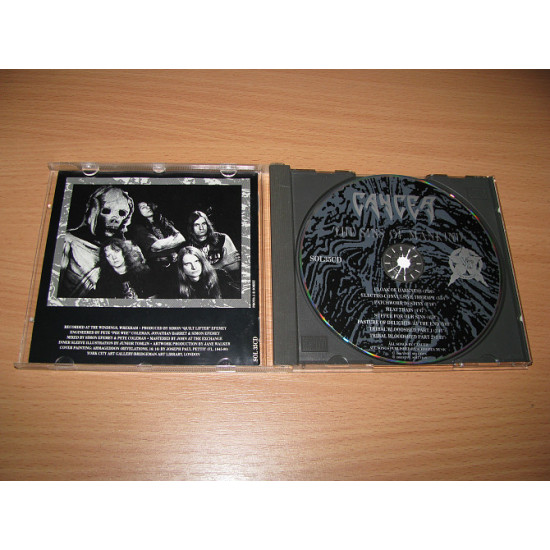 CANCER - The Sins Of Mankind (1993 Vinyl Solution 1st press, UK)