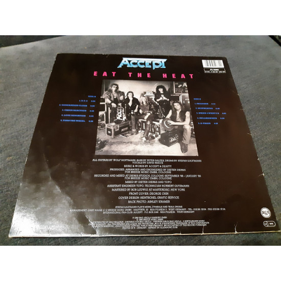 Accept/1989/eat heat/rca/get/ex+