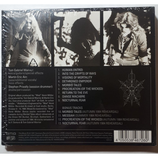 Celtic Frost – Morbid Tales фірмовий CD