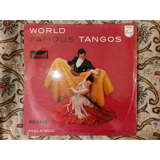 Вінілова платівка LP Malando And His Tango-Orchestra - World Famous Tangos