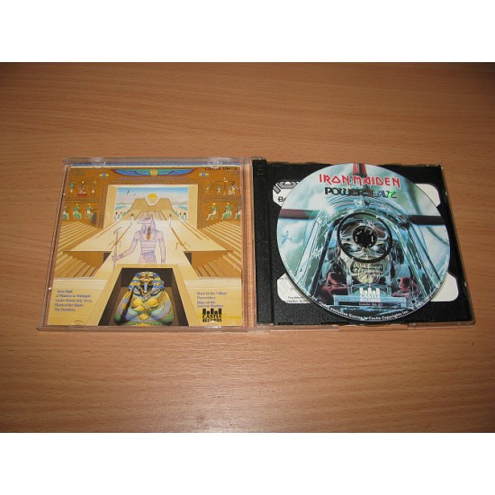 IRON MAIDEN - Powerslave (1995 Castle of 2 CDs of SET, USA)