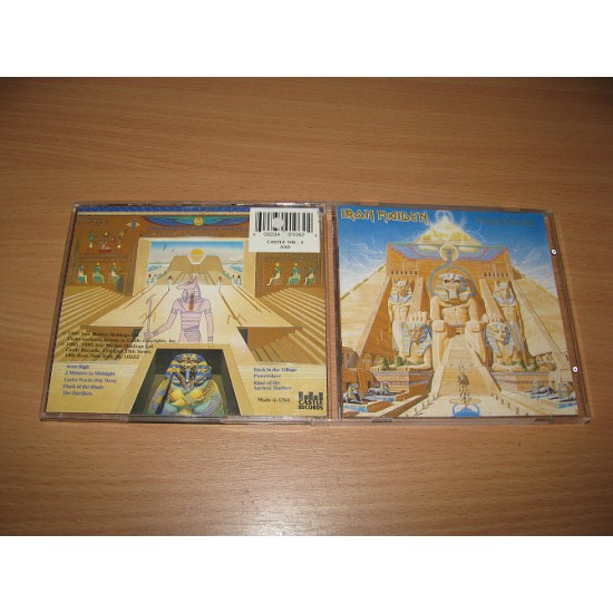 IRON MAIDEN - Powerslave (1995 Castle of 2 CDs of SET, USA)