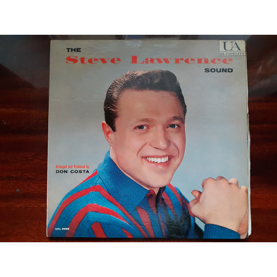 Vinyl record of LP Steve Lawrence – The Steve Lawrence Sound