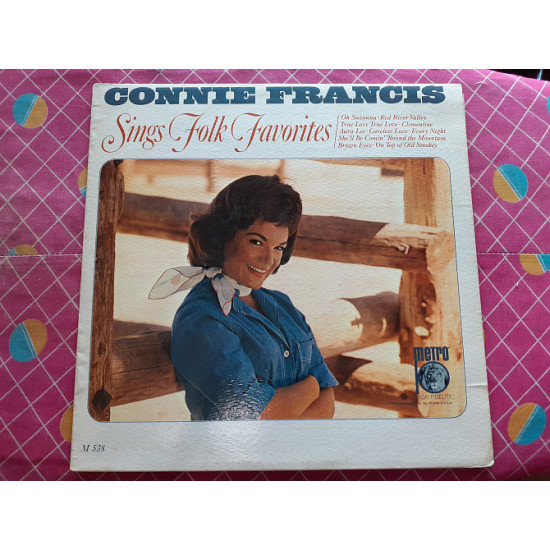 Виниловая пластинка LP Connie Francis – Sings Folk Favorites