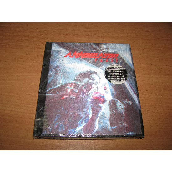 ANNIHILATOR - Feast (2013 UDR 2CD DIGIBOOK, 1st press)