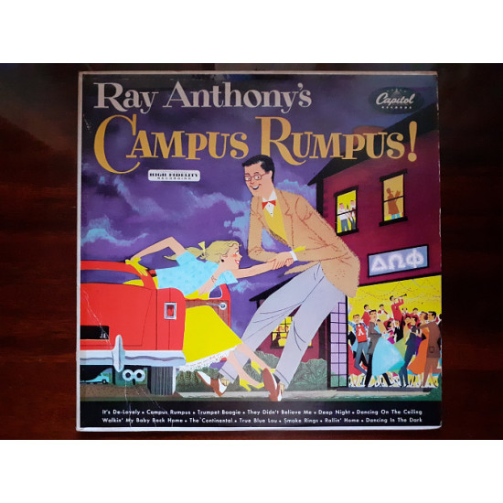 Vinyl record of LP Ray Anthony & His Orchestra – Ray Anthony's Campus Rumpus