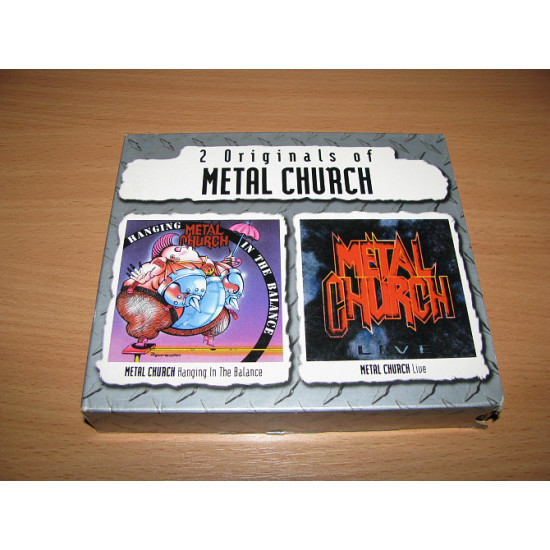 METAL CHURCH - Hanging In The Balance/Live (2000 Steamhammer 2CD+SLIP)