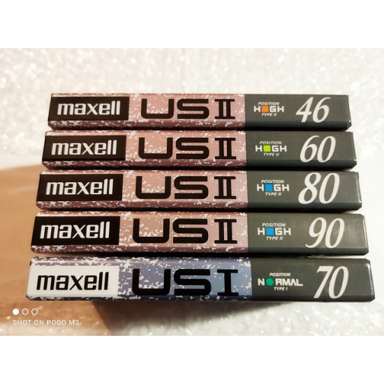 Audio cassettes MAXELL Japan market